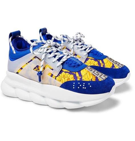 versace chain reaction imitacion|Versace chain reaction sneakers price.